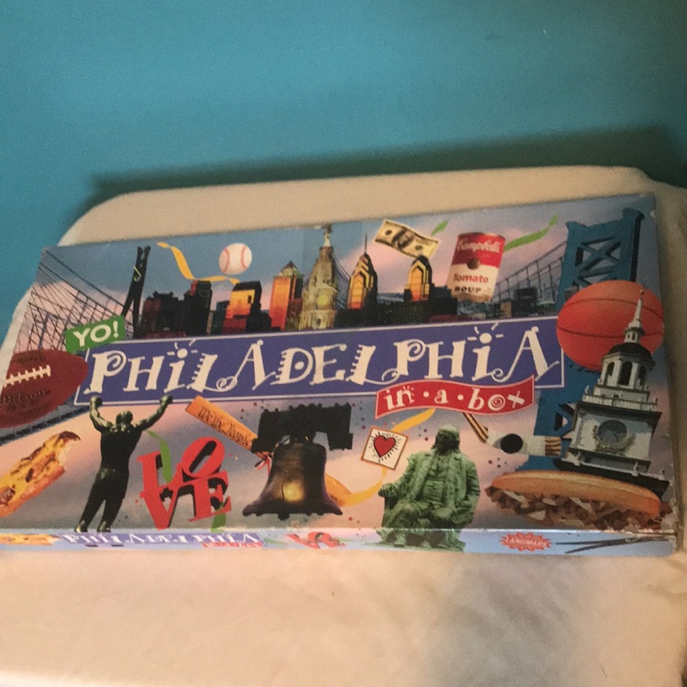 Philadelphia in a Box Monopoly Style Board Game